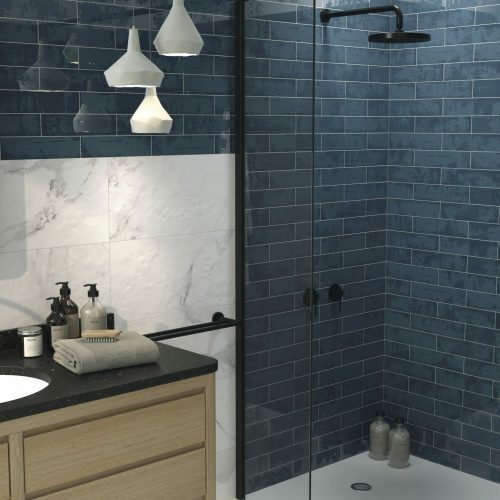 grunge-blue-metallic-wall-tiles-bathroom-kitchen-brick-urban-design-dishevelled-oil-slick