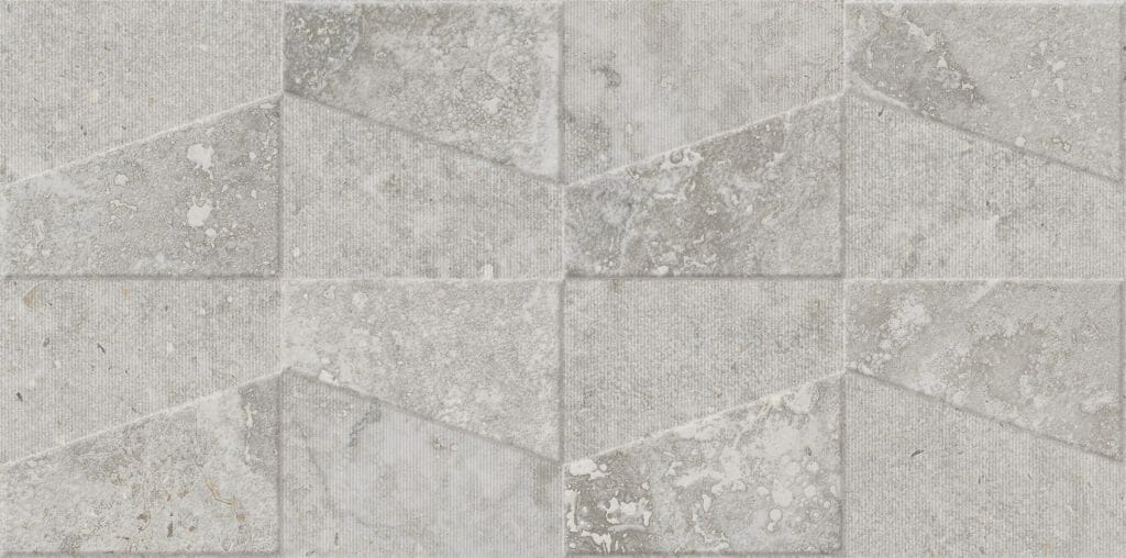 Origin Step 3D Grey International Tiles