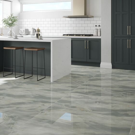 Aphrodite Emerald Glazed Porcelain Wall & Floor Tile 600x1200mm
